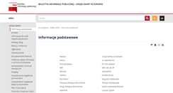 Desktop Screenshot of bip.zukowo.pl